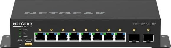 Switch NETGEAR 10PT M4250-8G2XF-POE+ MANAGED SWCH