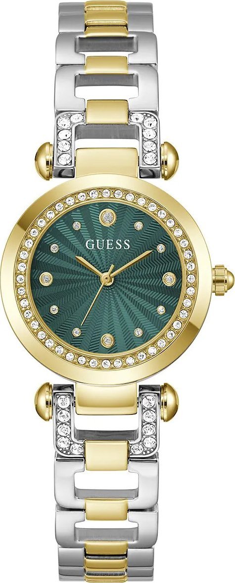 Zegarek damski Guess GW0869L1 CYRKONIE srebrny