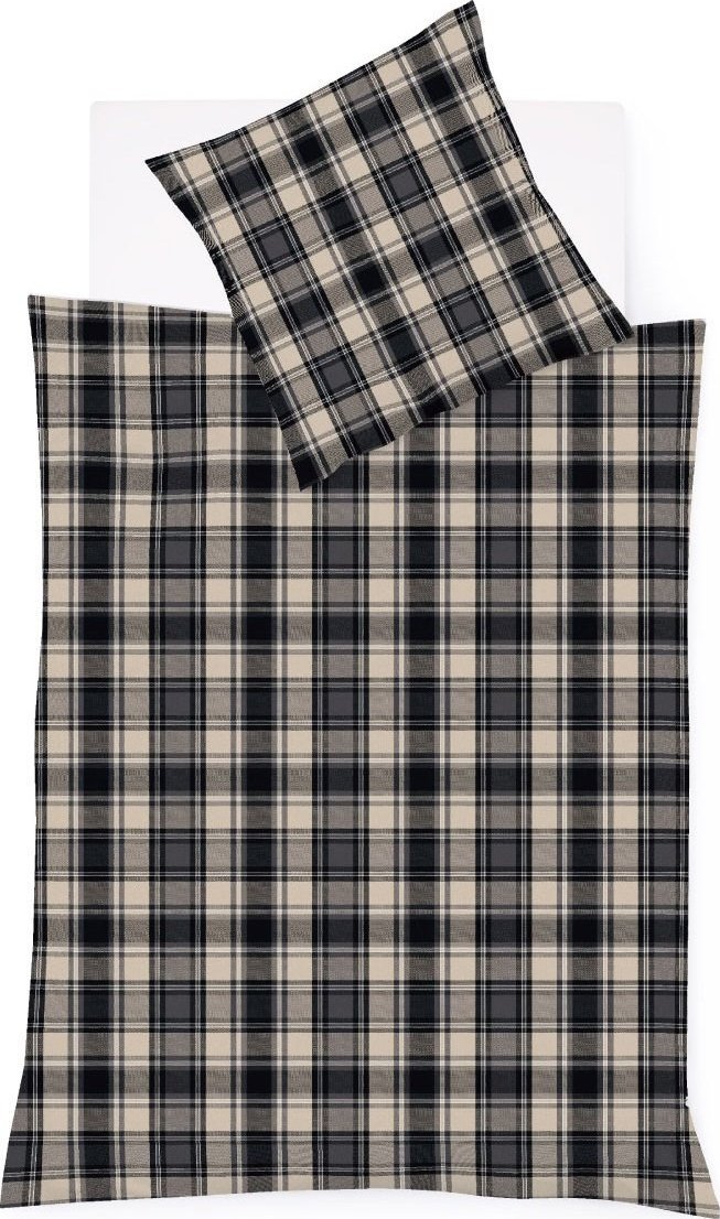 Fleuresse Pościel flanelowa 135x200 cm Lech Granit 07