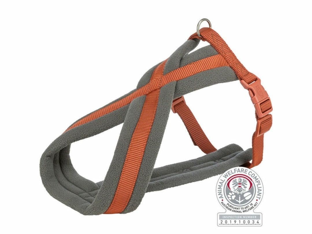 Szelki dla psa Trixie Confort Premium Pomarańczowy M/L