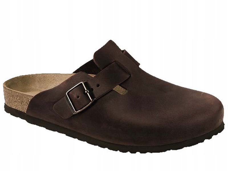 Birkenstock Boston LEOI 860131 Brązowe 43