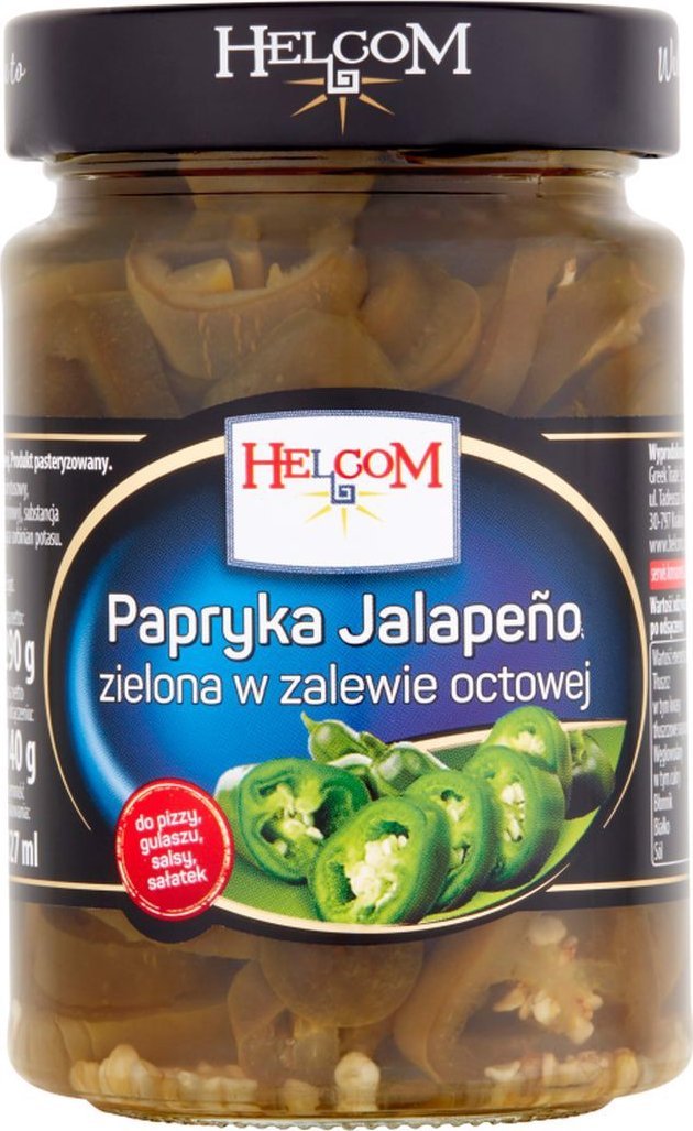 Greek Trade Helcom Papryka Jalape?o zielona w zalewie octowej 290 g