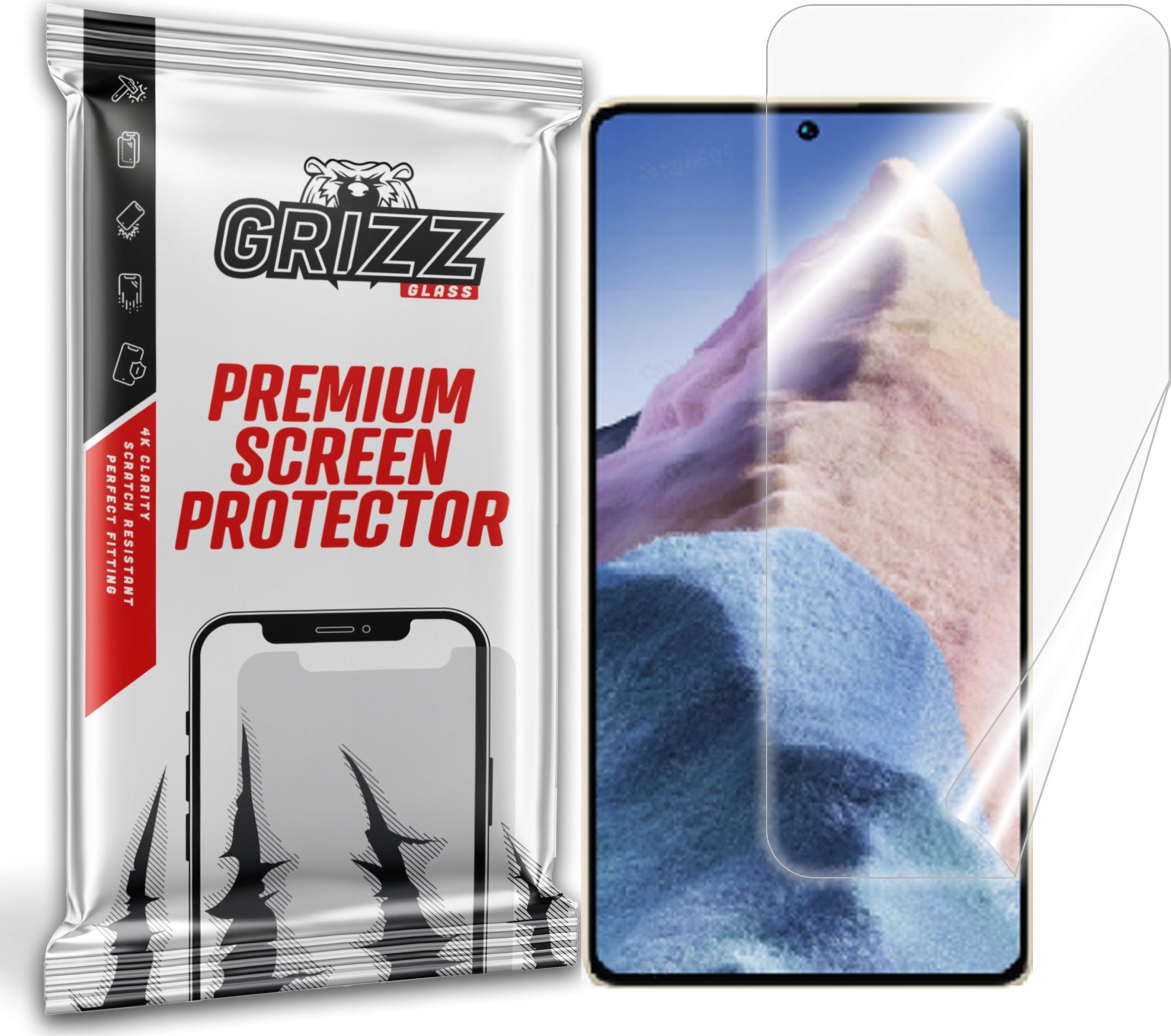 GrizzGlass Folia ceramiczna GrizzGlass CeramicFilm do Xiaomi Redmi Note 13R Pro