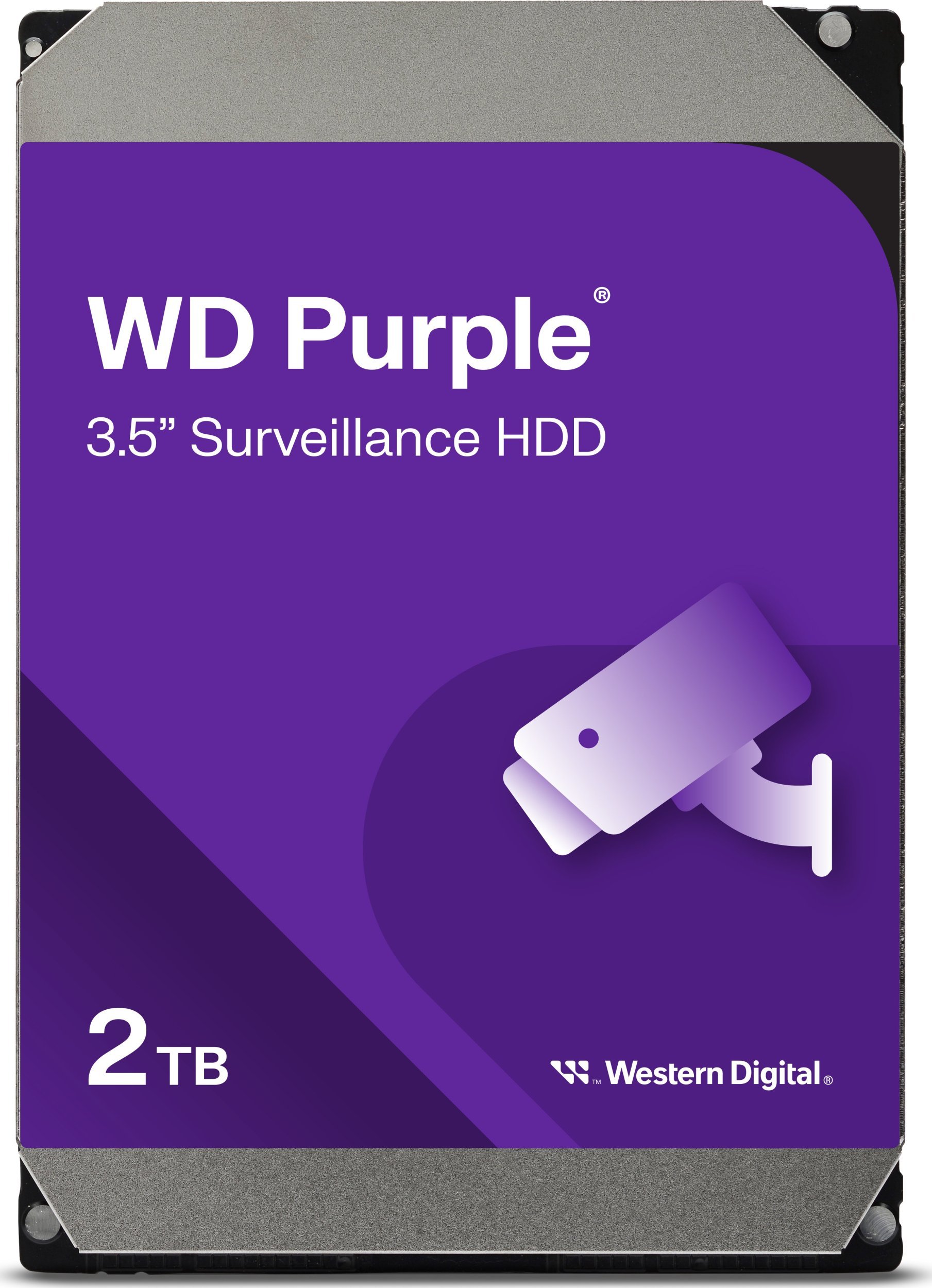 Dysk serwerowy WD Purple 2TB 3.5'' SATA III (6 Gb/s) (WD23PURZ)