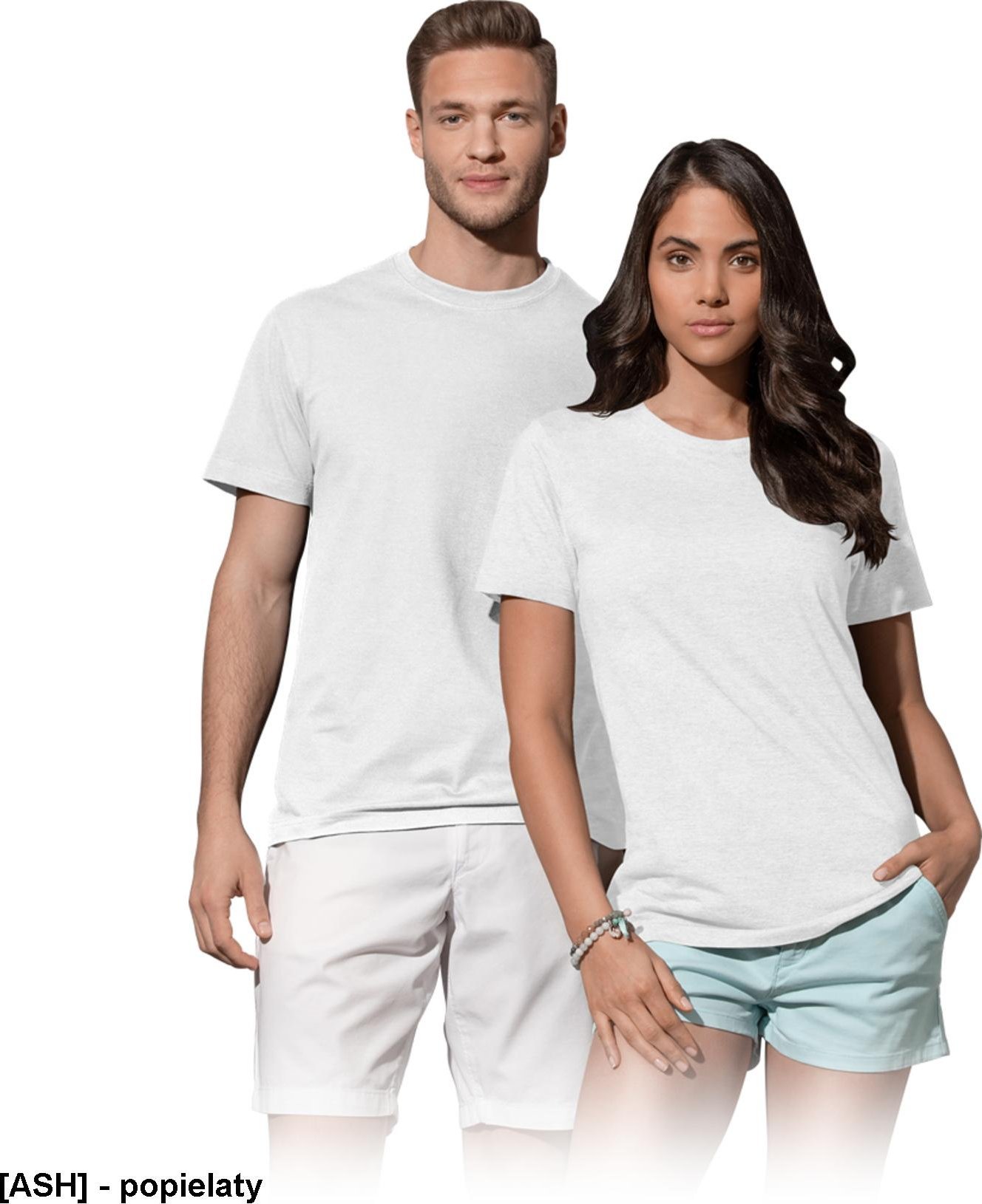 Stedman ST2000 - T-SHIRT męski - popielaty S