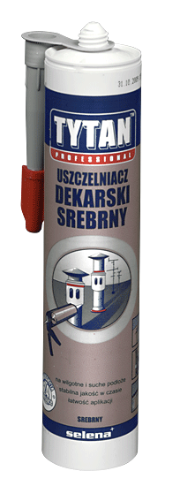 Tytan Uszczelniacz dekarski srebrny 310ml