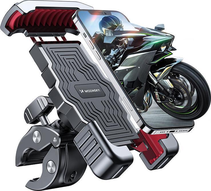 Wozinsky Uchwyt Na Rower Do Telefonu Metalowy Pancerny / Na Hulajnogę / Motor