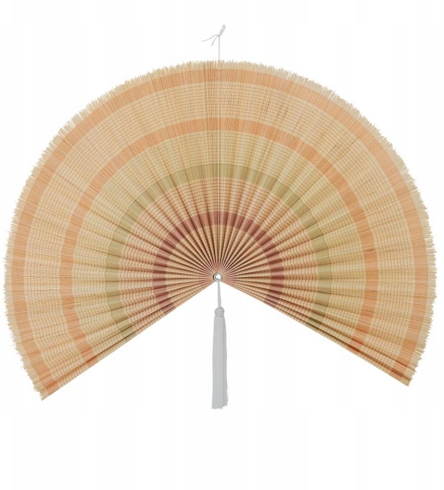 Bloomingville Jaime Dekoracja ścienna, żółty, bambus