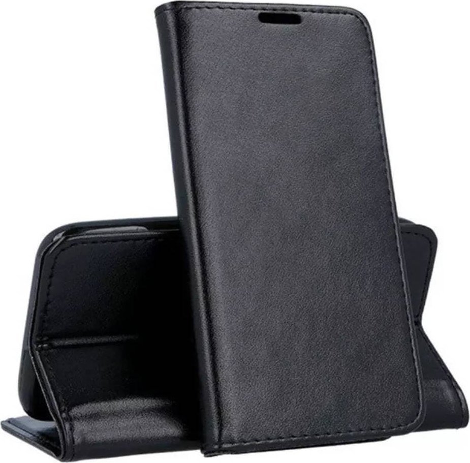 nemo Etui SAMSUNG GALAXY A22 5G Portfel z Klapką Skóra Ekologiczna Kabura Magnet Book czarne