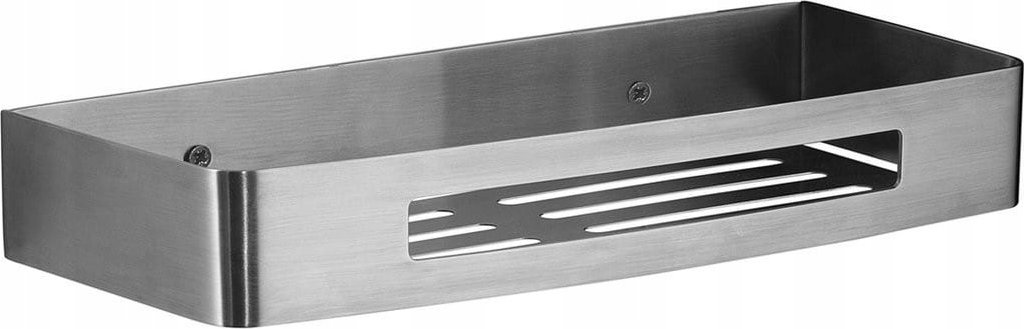 Koszyk prysznicowy Gedy NERVA SHOWER BASKET RECTANGULAR BRUSHED