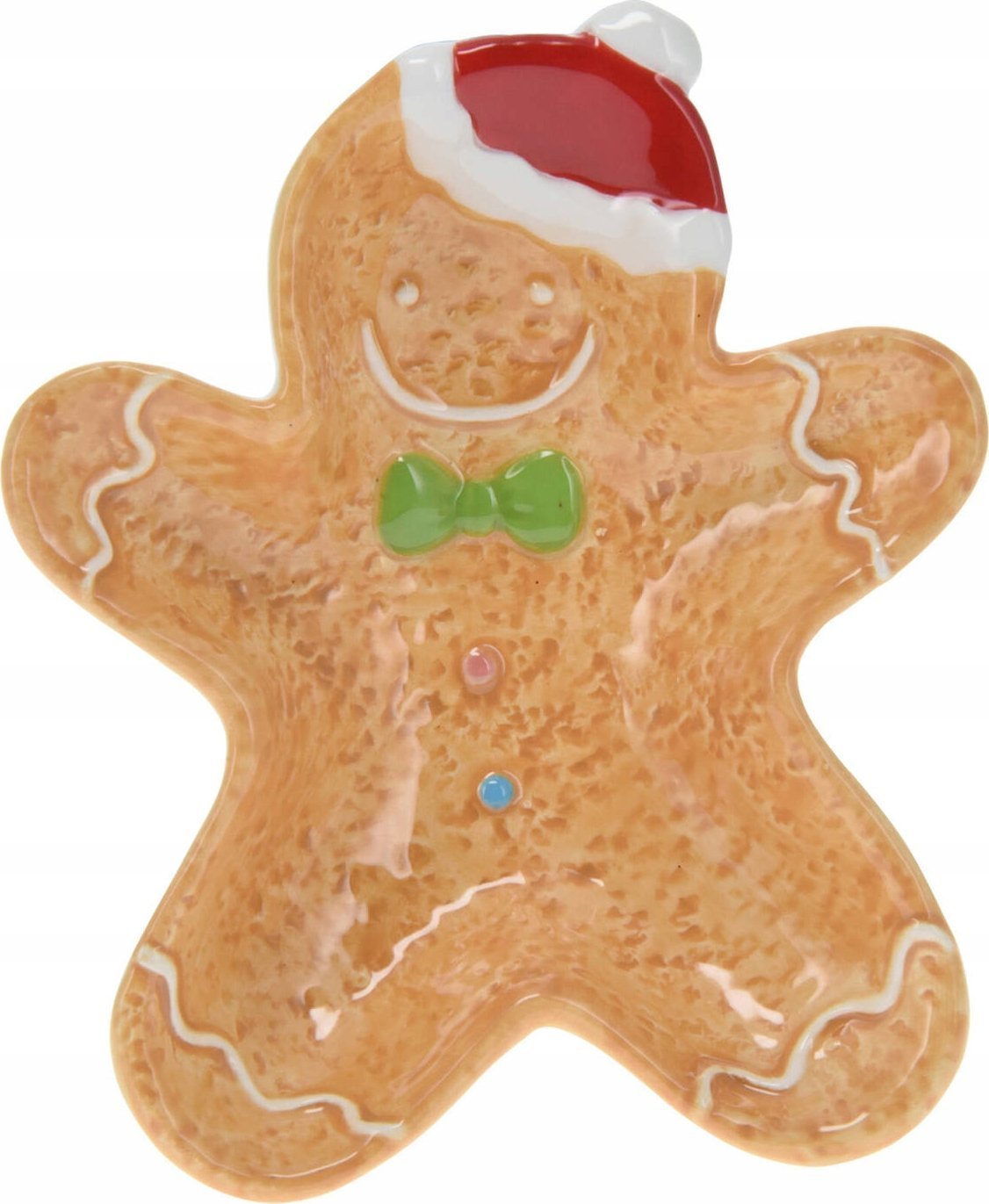 Home Styling Collection Świąteczne naczynie w kształcie piernika, 15 x 12,5 cm, COOKIE