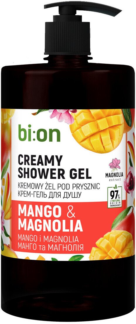 JOHNSON Bio* Naturell Kremowy żel pod prysznic Mango i Magnolia 946ml