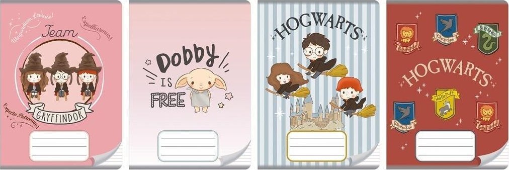 Beniamin Zeszyt A5/16K linia potrójna kol, HP (20szt)