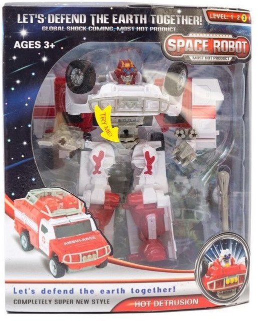 Interaktywny robot z funkcjami dźwiękowymi i świetlnymi