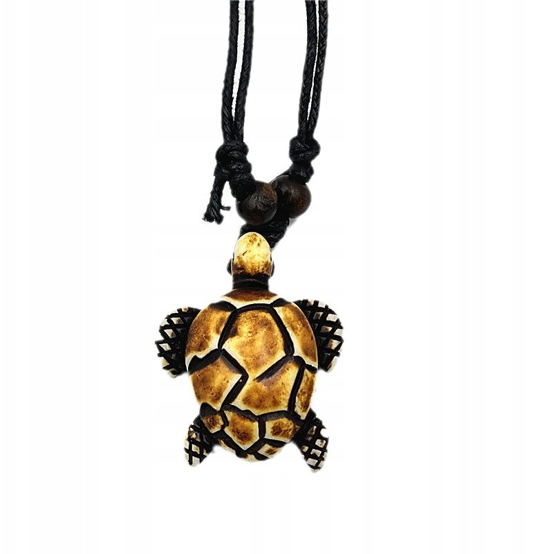 NASZYJNIK Żółw MORSKI ZAWIESZKA KITE Windsurfing Rzemyk Żółwik CASUAL G