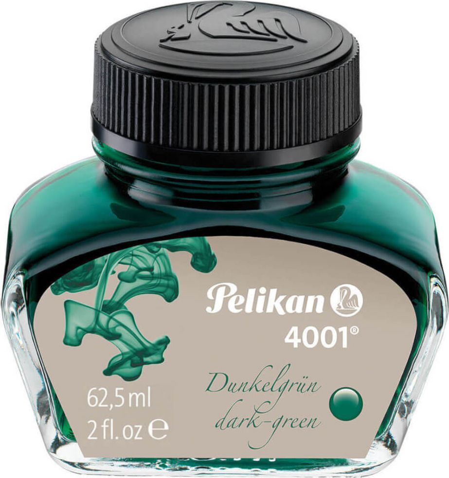 Pelikan Atrament 4001 do pióra wiecznego 62,5 ml ciemny zielony