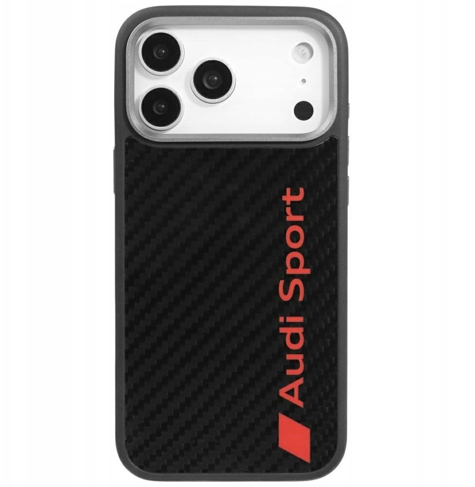 Case Audi R8 Carbon Fiber MagSafe for iPhone 17 Pro Max black
