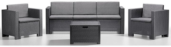 Darza mebelu komplekts Set Colorado 3 peleks 8003723490181