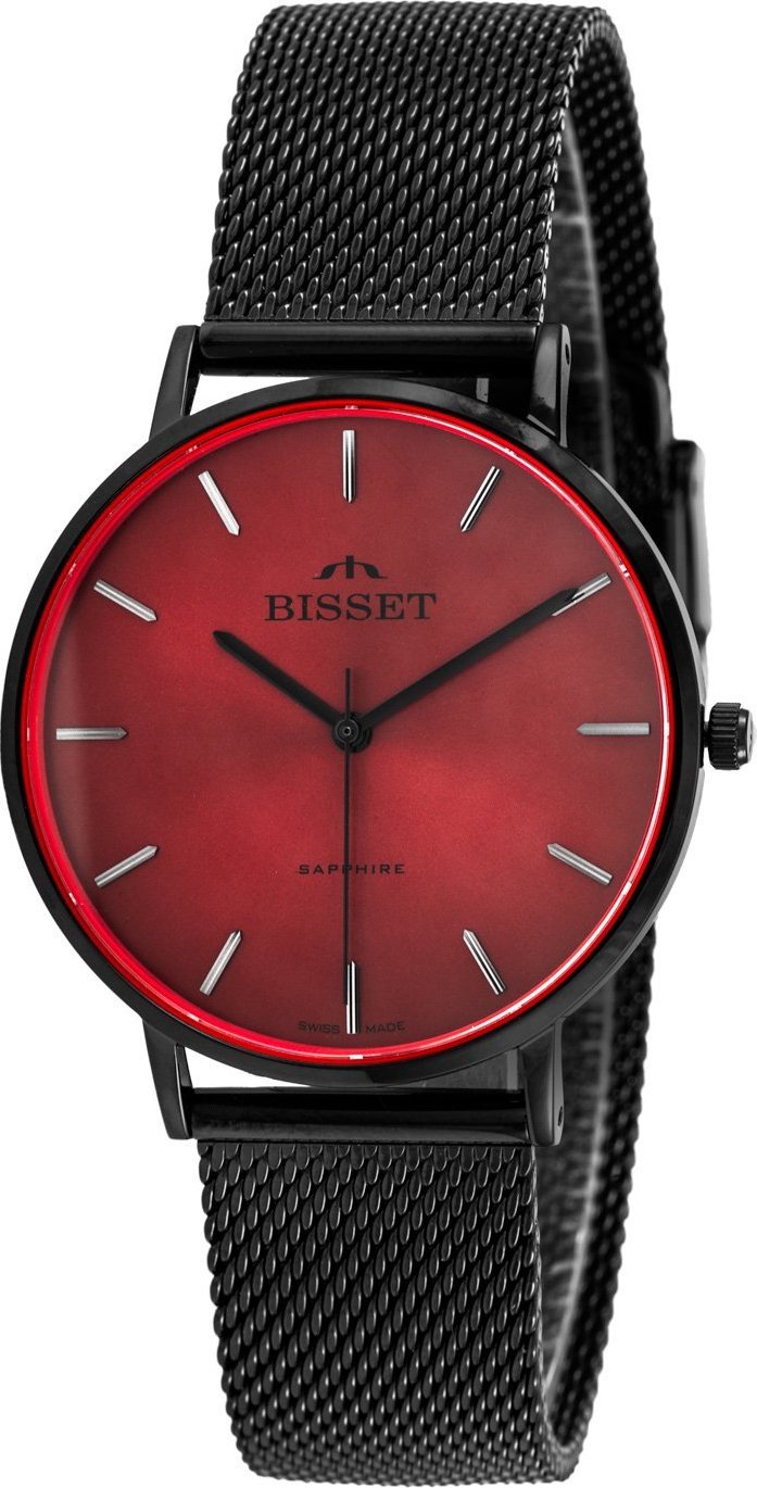 Zegarek Bisset Szwajcarski zegarek damski Bisset ARITTE CCK Szafir