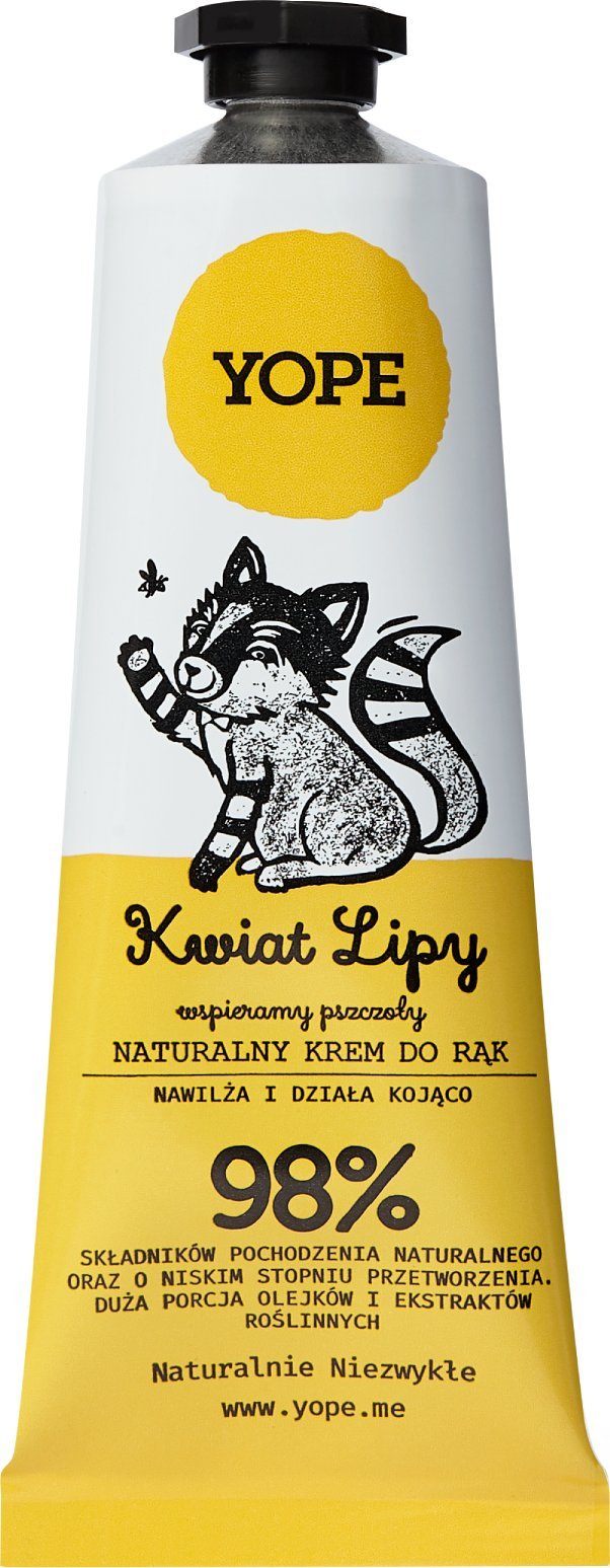 Yope Naturalny Krem do rąk Kwiat Lipy 50ml