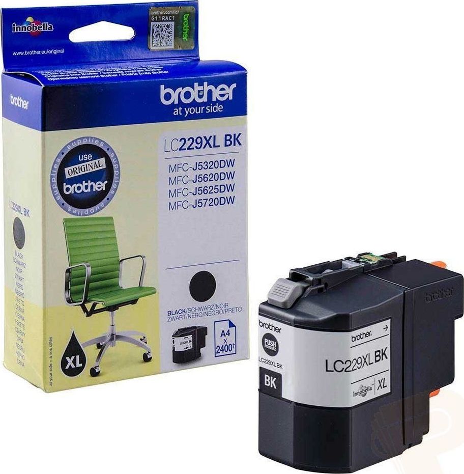 Tusz Brother Brother Tusz LC229XLBK Black 2,4K