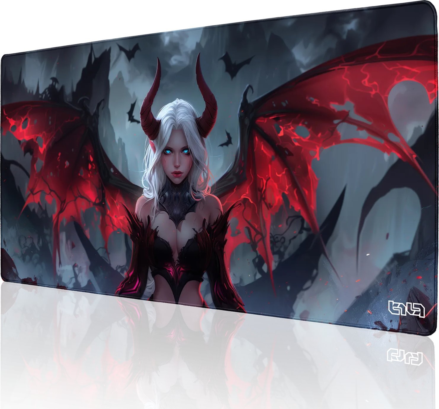 Podkładka Tilt PODKŁADKA GAMINGOWA Nyx The Succubus 100x50 TILT Na biurko Gamingowa