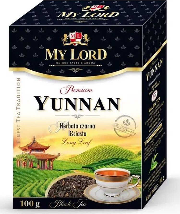 Malwa Malwa My Lord Yunnan herbata czarna liściasta 100 g