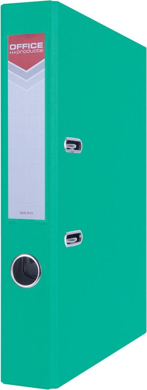 Segregator Office Products Officer dźwigniowy A4 55mm turkusowy (PBSX0887)