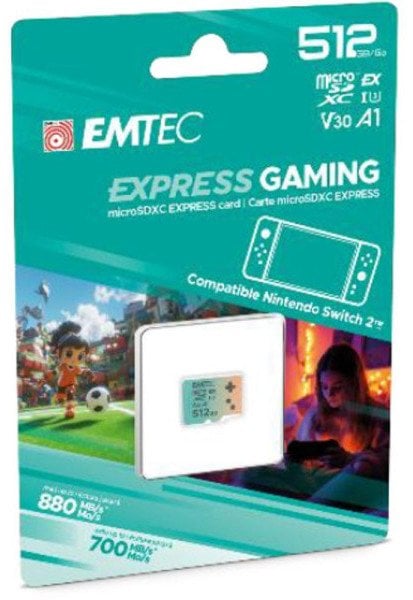 Emtec mSD 512GB UHS-I U3 V30 A1 EXPRESS (Switch 2)
