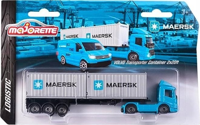 Majorette Pojazd Maersk 3 rodzaje mix