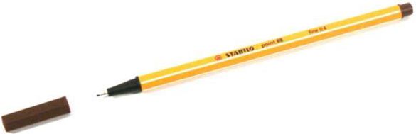 Stabilo Cienkopis Point 0.4mm, Brąz (88/45)