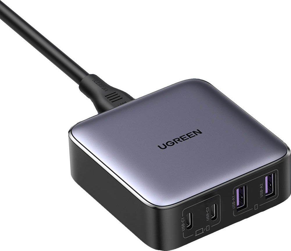 Ładowarka Ugreen Nexode 2x USB-A 2x USB-C (90747)