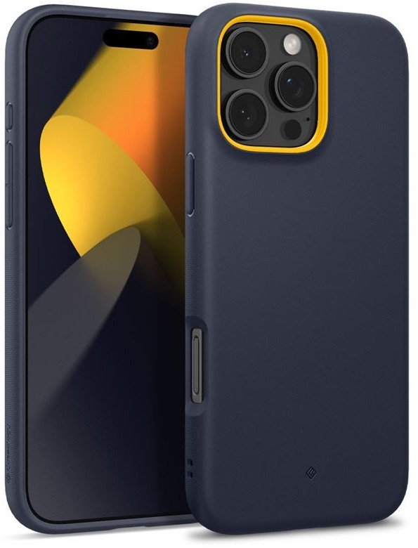 Etui Spigen Caseology Nano Pop Mag MagSafe do iPhone 16 Pro, granatowe