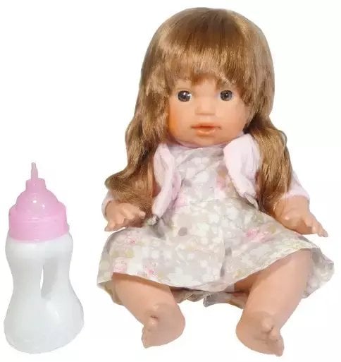 Lalka bobas z dźwiękami i długimi włosami