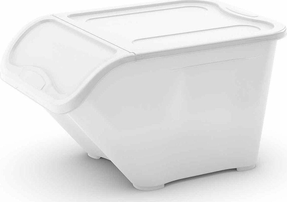 Sourcing KETER RESOLUTION BIN ALL IN BOX L 39L MILKY WHITE IT
