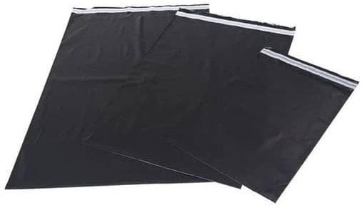 Forsendelsespose PE sort 190x250 100stk/pak