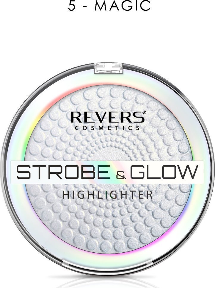 Revers Strobe & Glow Highlighter Puder rozświetlający 8g Magic (05)