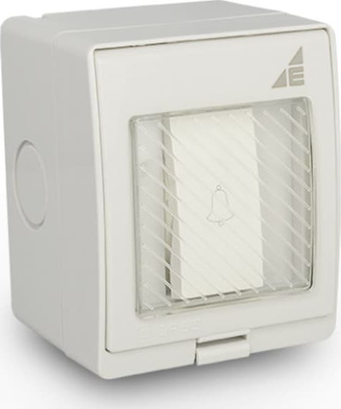 Elektro-Plast Przycisk pojedynczy natynkowy, dzwonek PND IP55 AQUA55 55.09