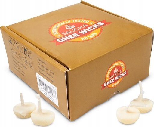 ORYGINALNE ŚWIECE Z MASŁA GHEE 30szt