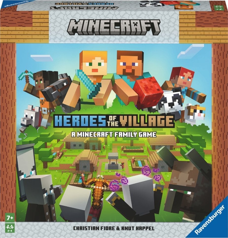 Ravensburger Gra planszowa Minecraft: Uratuj wioskę