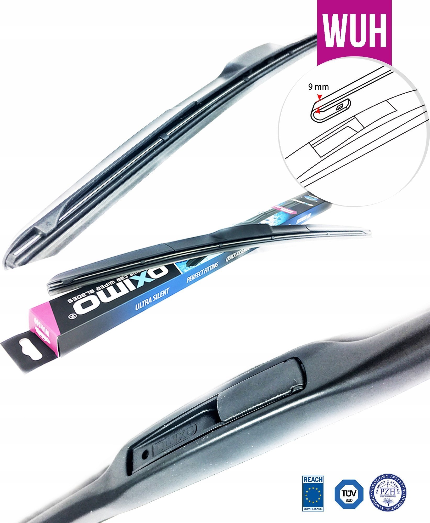 Oximo Wycieraczka hybrydowa 350 mm