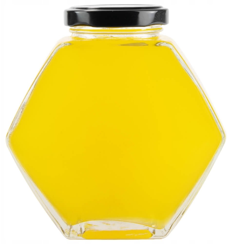 HEKSAGON SŁOIK OZDOBNY 380ML DŻEM MIÓD PRZYPRAWY