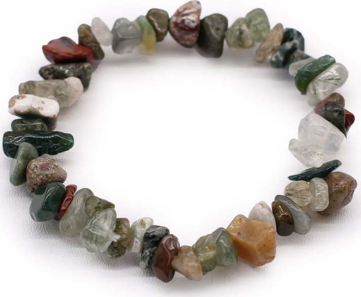 Lovrin Bransoletka z kamieni - Agat Mszysty