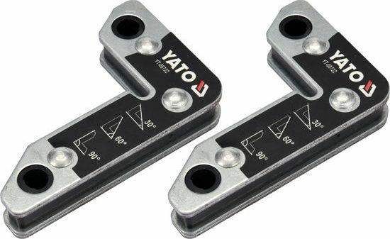 Yato YATO MAGNETYCZNE UCHWYTY SPAWALNICZE ZESTAW 2 YT-08722