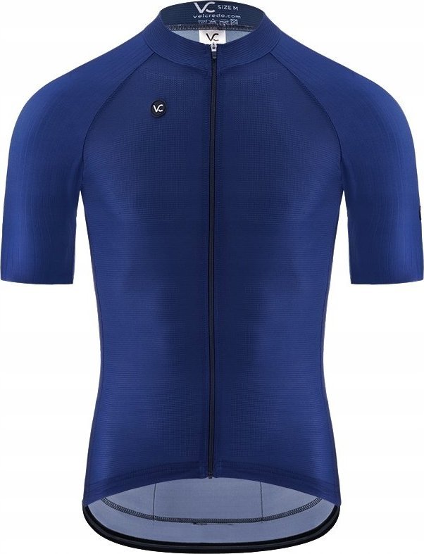 Velcredo Koszulka kolarska męska granat rowerowa
