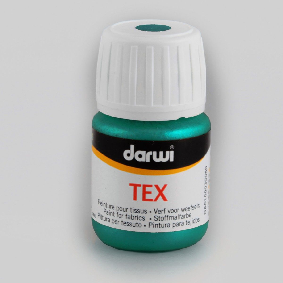 The Clay and Paint Factory Farba do Tkanin 30 ml Perłowo Zielona