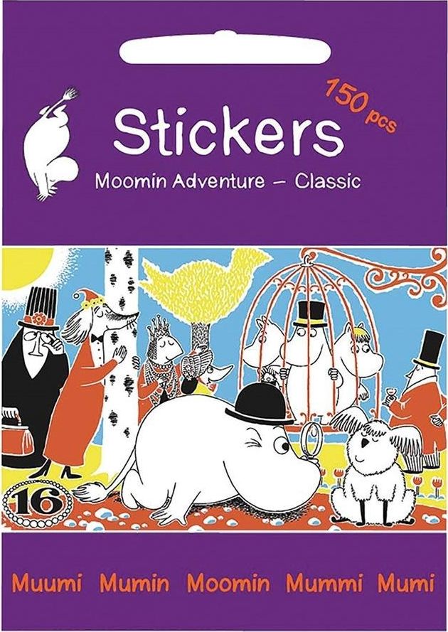 Barbo Toys Zestaw Naklejek 150 szt. Przygody Muminki