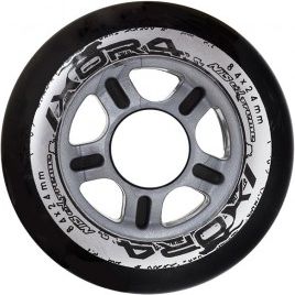 Nils Extreme Kółka PU 72x24 82A czarne (16-30-003)