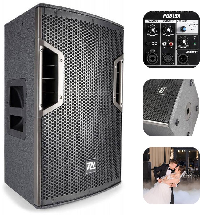 Kolumna aktywna 15'' 500W Power Dynamics PD615A one size