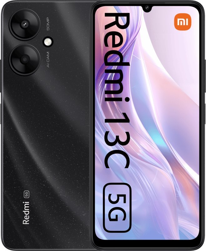 Smartfon Xiaomi Redmi 13C 5G 4/128GB Czarny (55473)